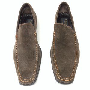 Adam Derrick Beamon Dark Brown Suede Shoes